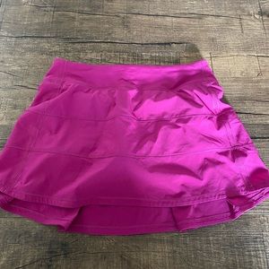 Lululemon purple tennis skirt